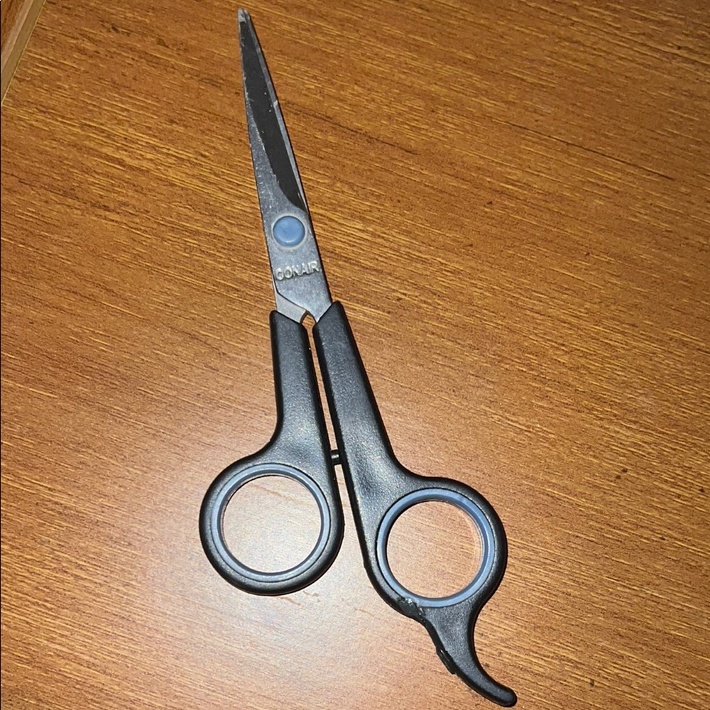 Conair Black Hair Cutting Scissors